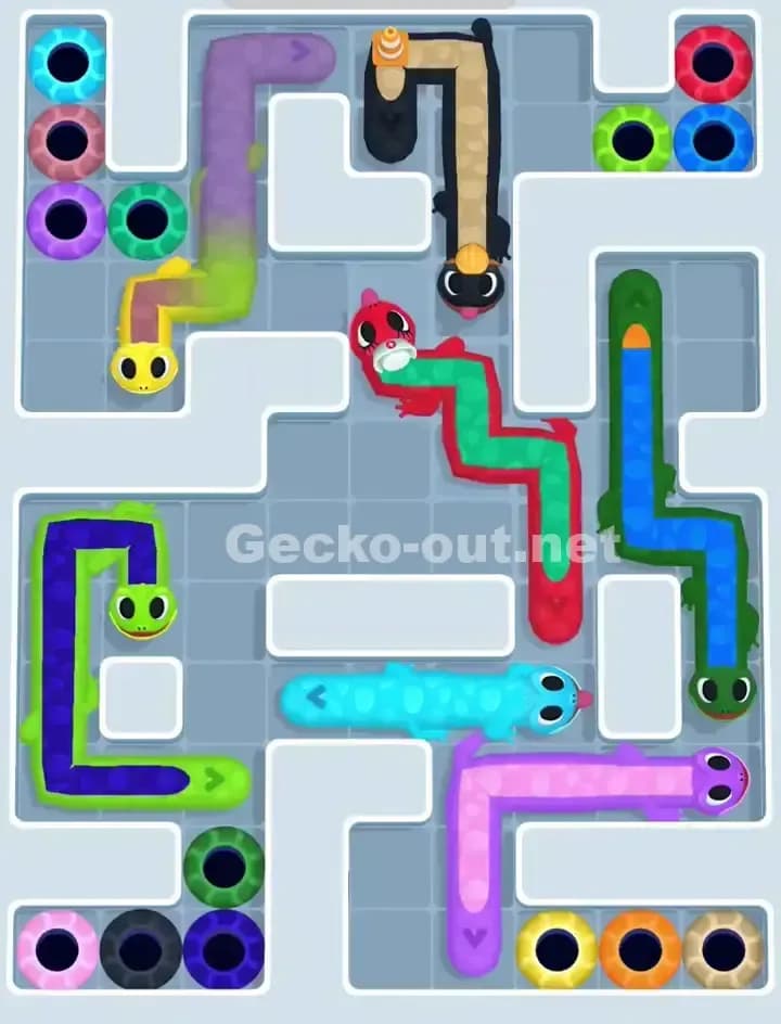 Gecko Out Level 1106 Screenshot