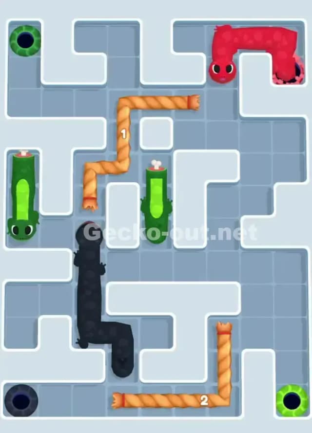 Gecko Out Level 1018 Solution 3