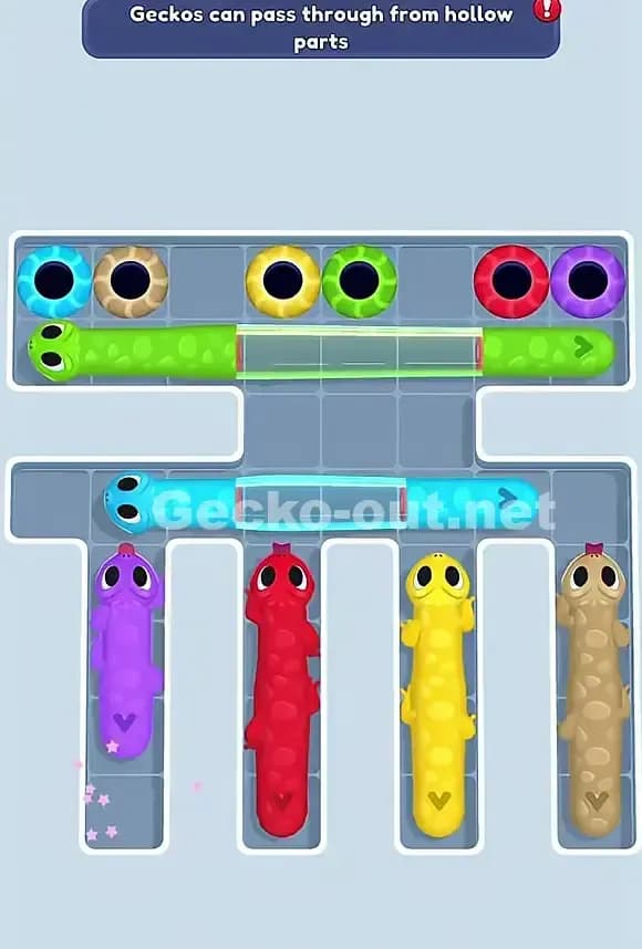 Gecko Out Level 864 Screenshot