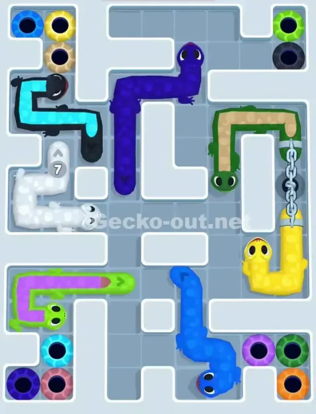 Gecko Out Level 1120 Solution 2