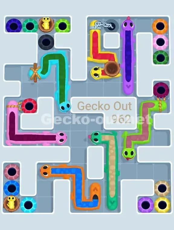Gecko Out Level 962 Screenshot