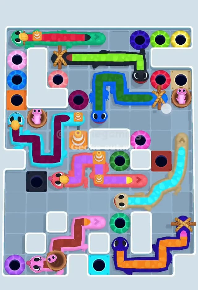Gecko Out Level 678 Solution 1
