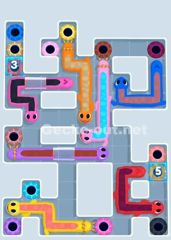 Gecko Out Level 909 Screenshot