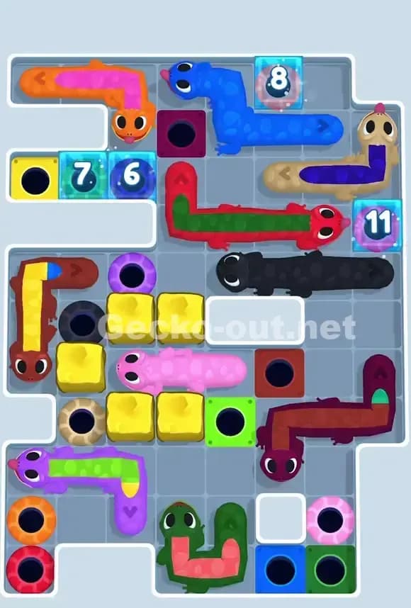 Gecko Out Level 832 Gameplay