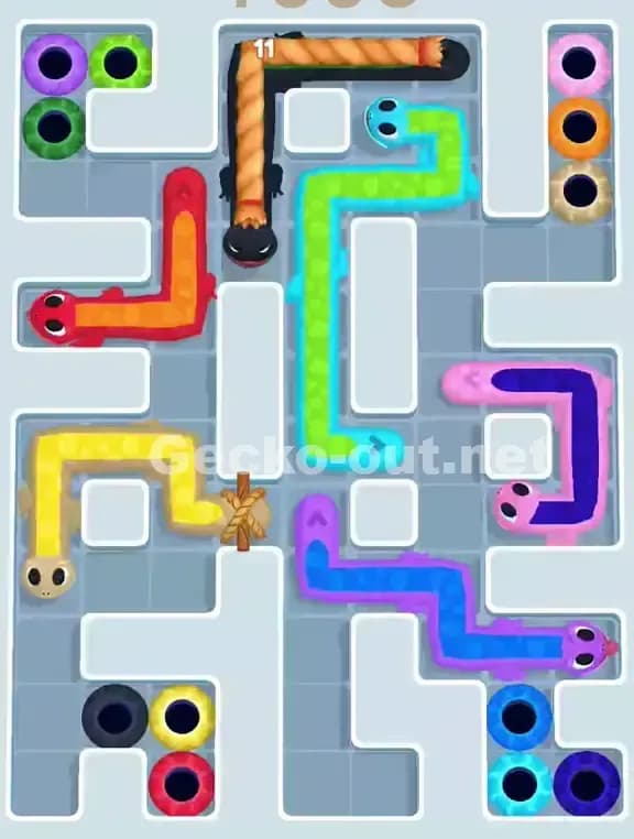 Gecko Out Level 1005 Solution 1