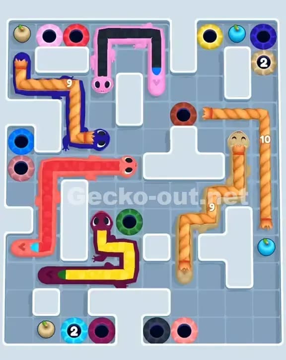 Gecko Out Level 1147 Solution 1