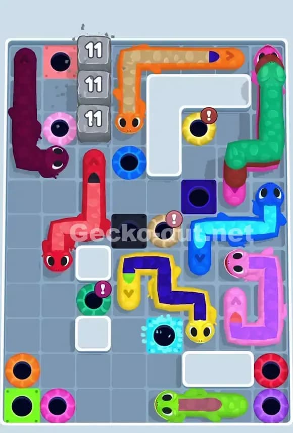 Gecko Out Level 857 Solution 1