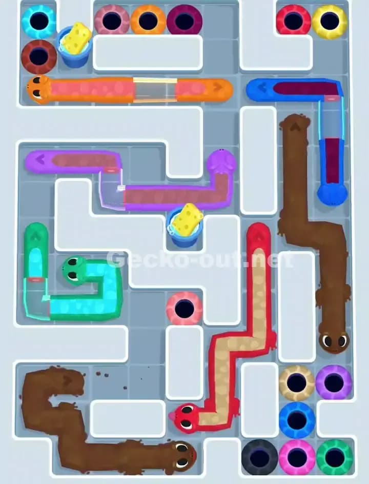 Gecko Out Level 1030 Screenshot