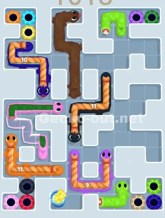 Gecko Out Level 1013 Solution 1