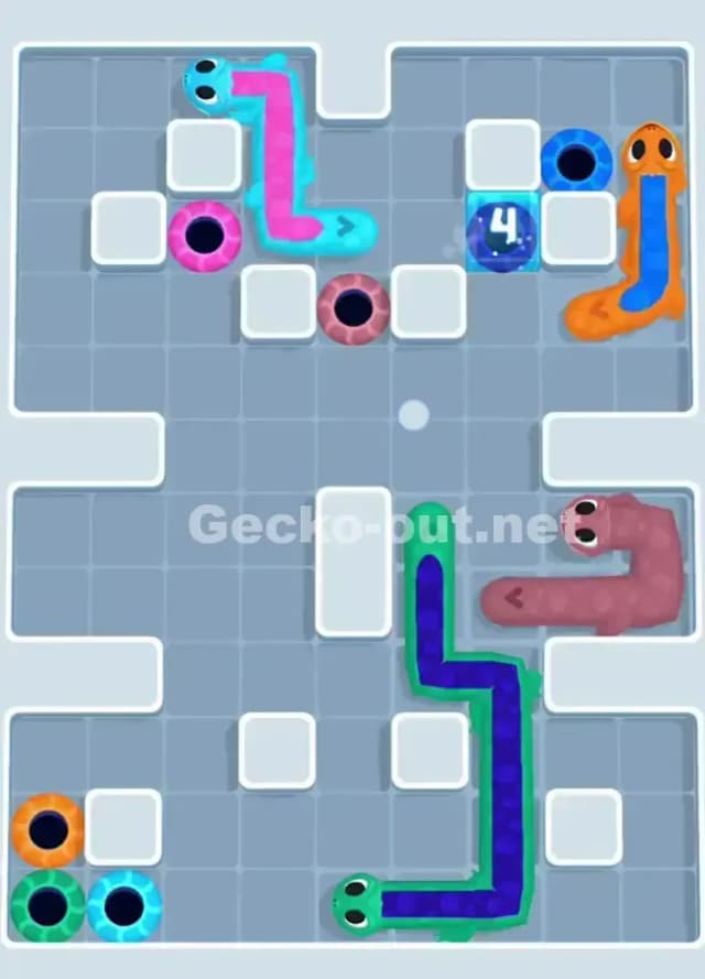 Gecko Out Level 1074 Solution 3