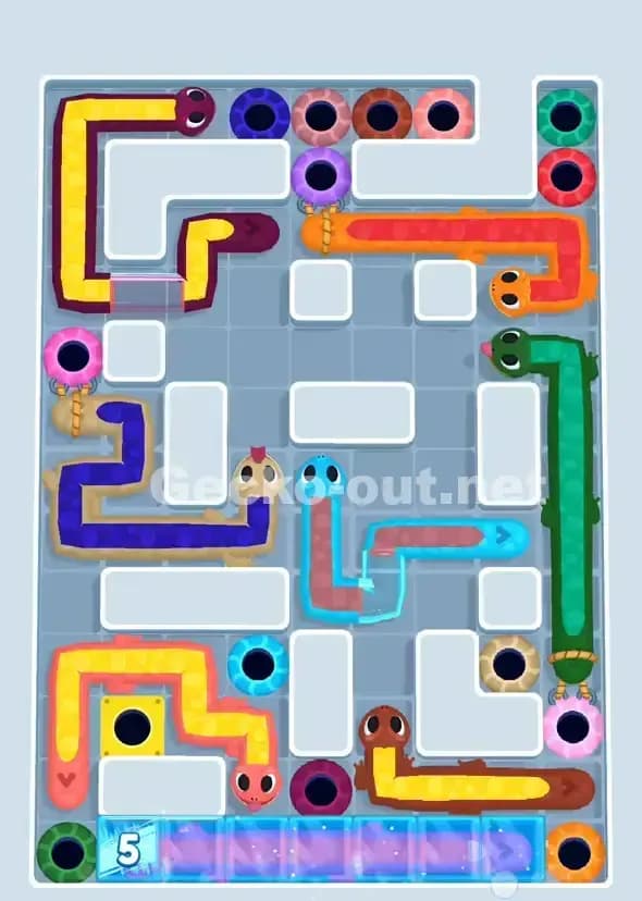 Gecko Out Level 907 Solution 1