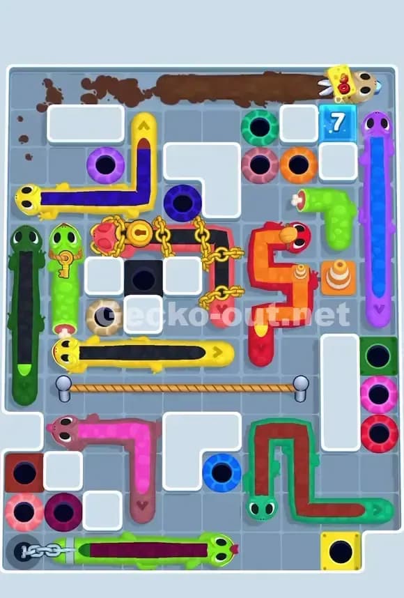 Gecko Out Level 695 Solution 1