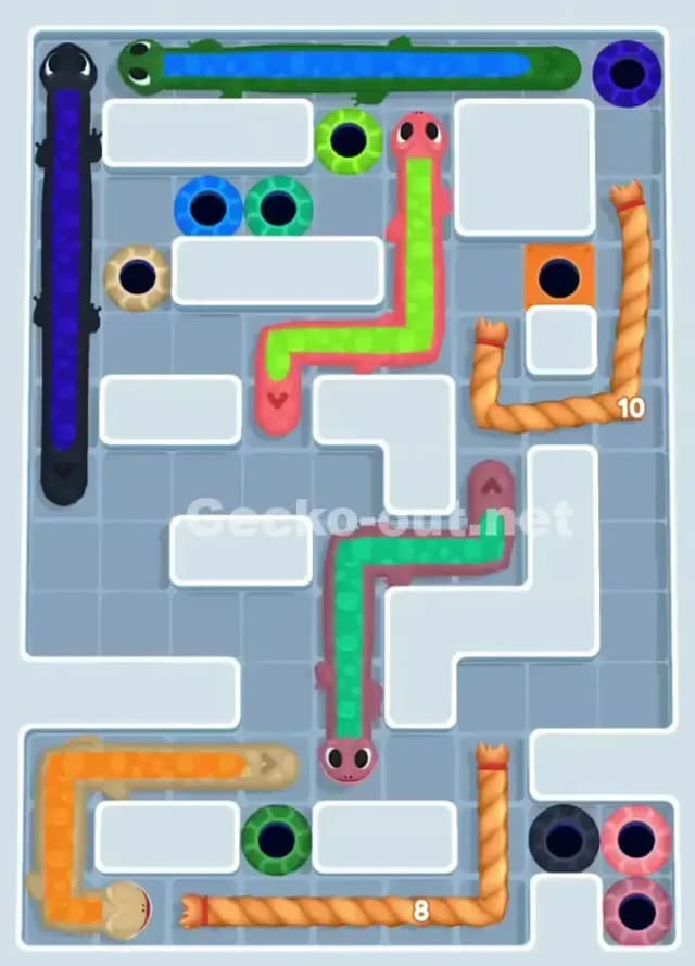 Gecko Out Level 1052 Solution 1