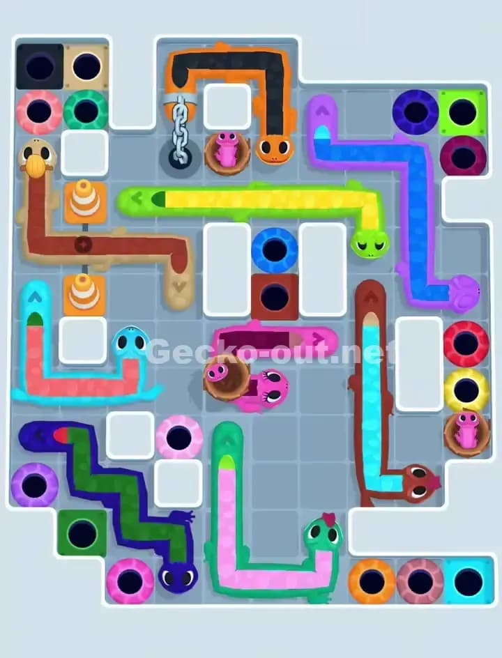 Gecko Out Level 1092 Screenshot