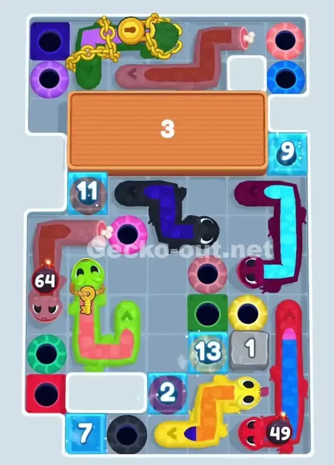 Gecko Out Level 1083 Screenshot