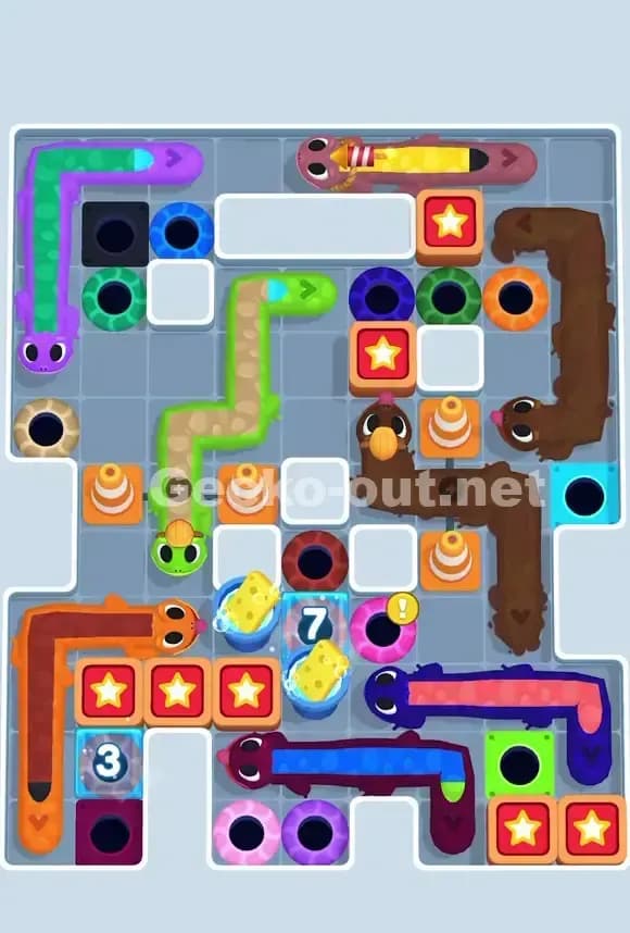 Gecko Out Level 703 Screenshot