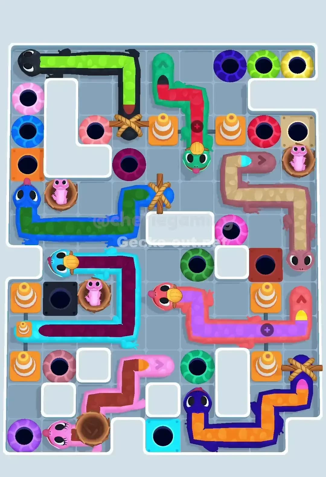 Gecko Out Level 678 Screenshot