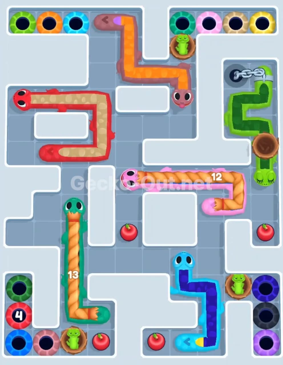 Gecko Out Level 1131 Screenshot
