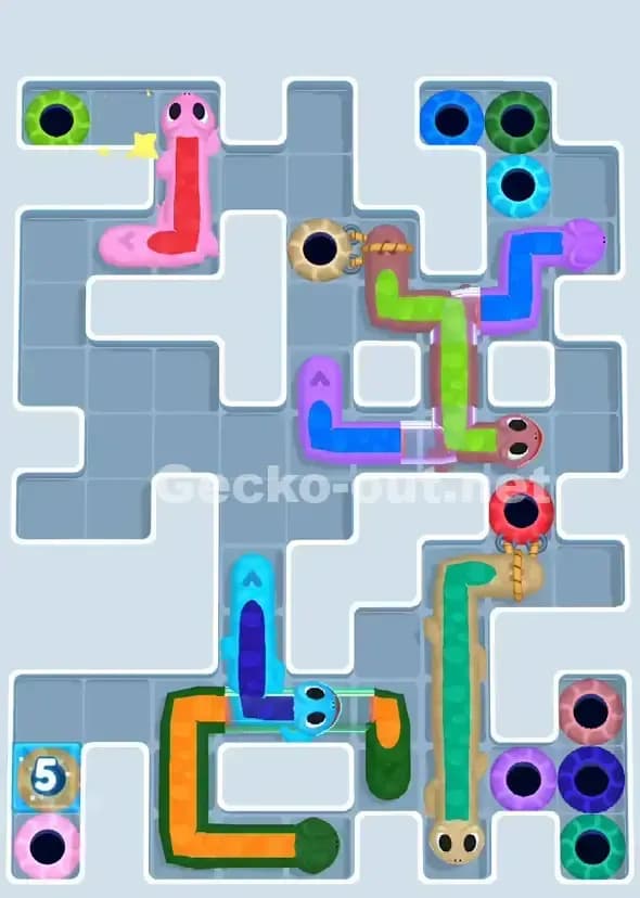 Gecko Out Level 891 Solution 1