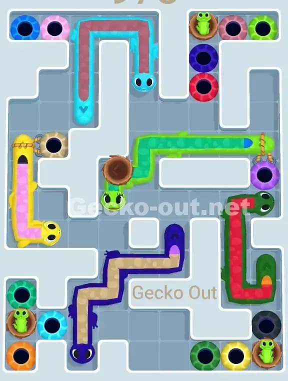 Gecko Out Level 973 Screenshot