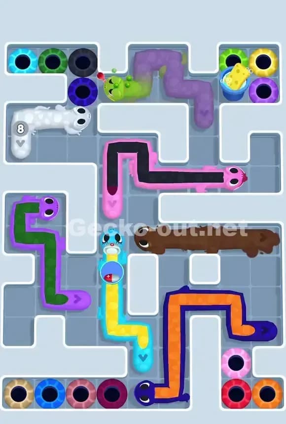 Gecko Out Level 761 Screenshot