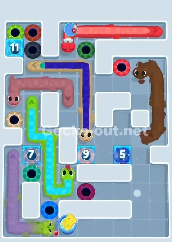 Gecko Out Level 782 Solution 1