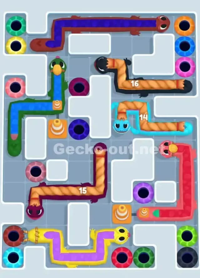 Gecko Out Level 1046 Gameplay