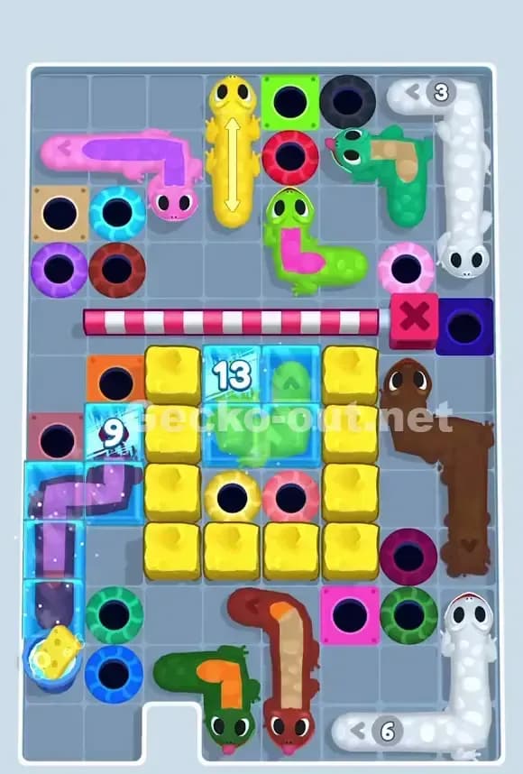 Gecko Out Level 852 Screenshot