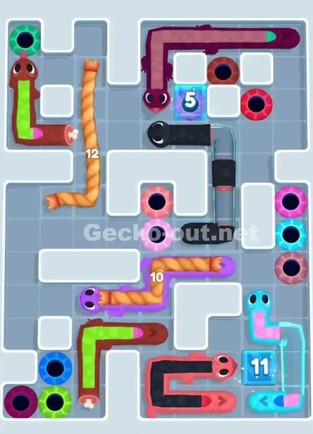 Gecko Out Level 1040 Solution 1