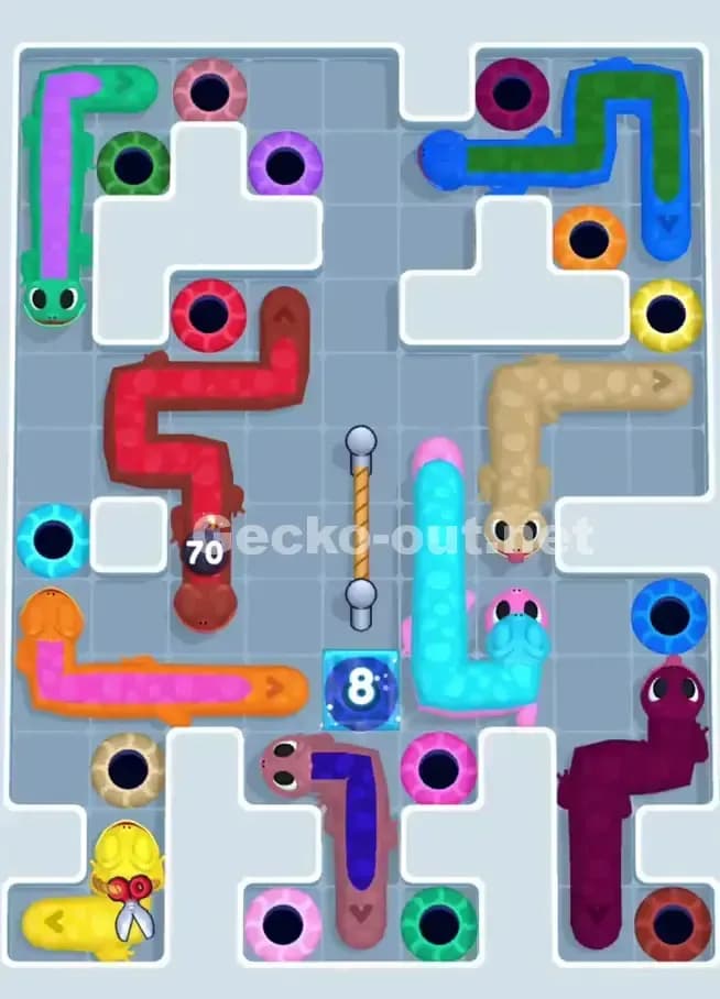 Gecko Out Level 1073 Screenshot