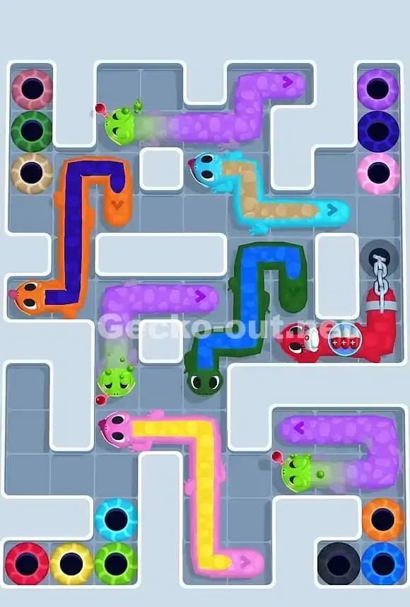 Gecko Out Level 727 Screenshot