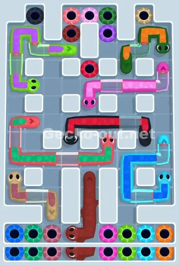 Gecko Out Level 886 Screenshot