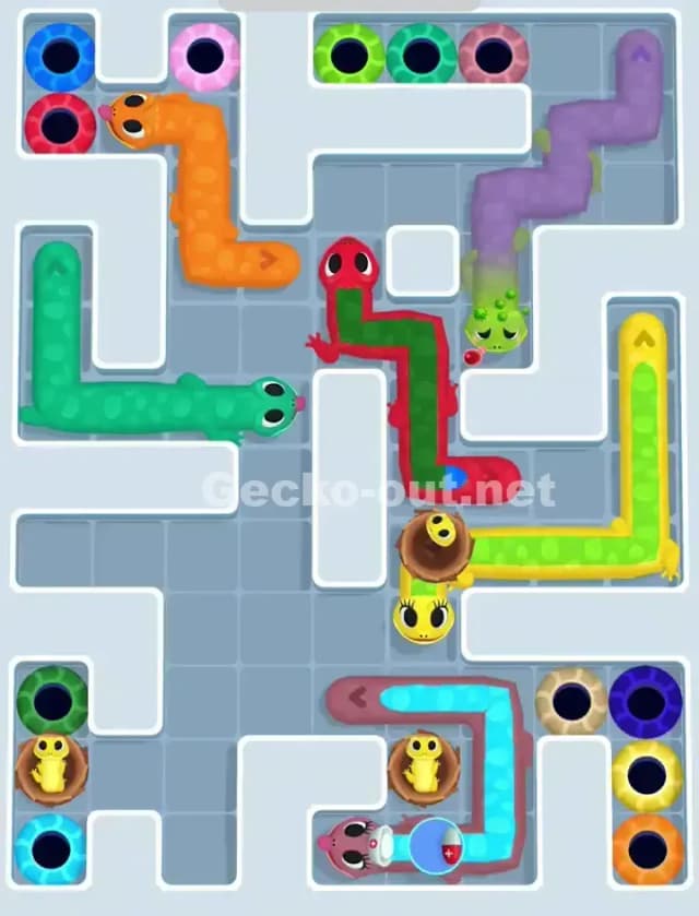 Gecko Out Level 1108 Solution 1
