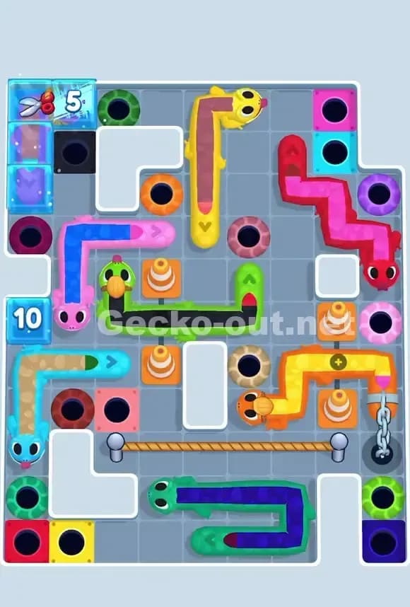 Gecko Out Level 698 Gameplay