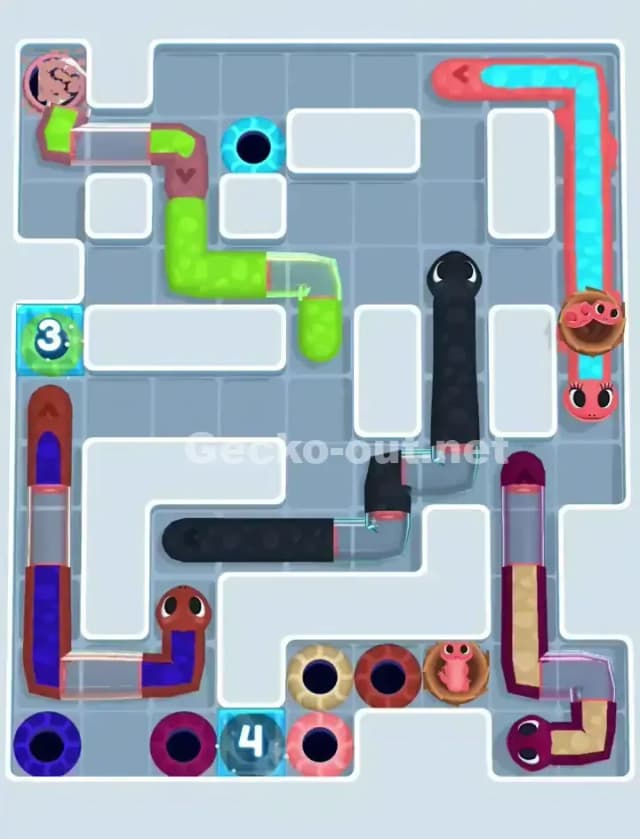 Gecko Out Level 1031 Solution 2