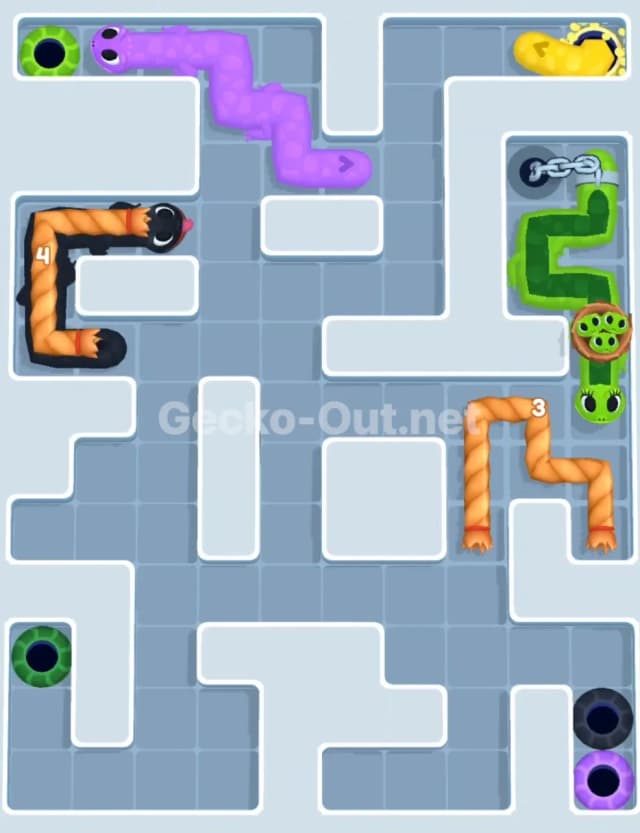 Gecko Out Level 1131 Solution 1