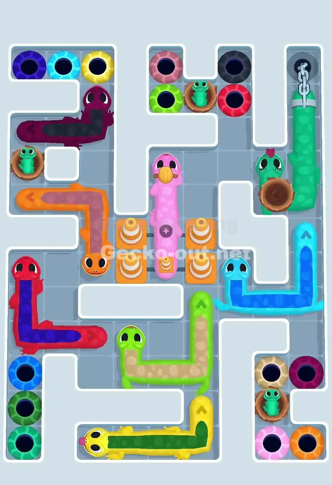 Gecko Out Level 672 Screenshot