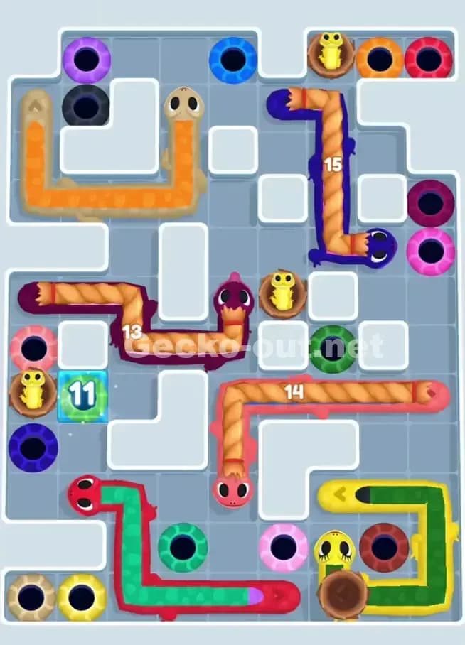 Gecko Out Level 1034 Screenshot