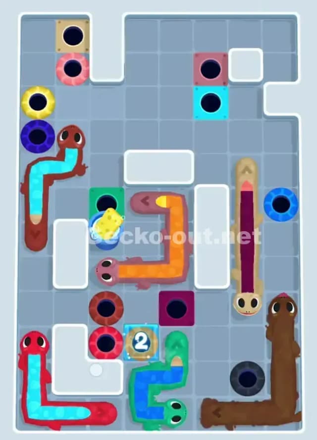 Gecko Out Level 1061 Solution 2