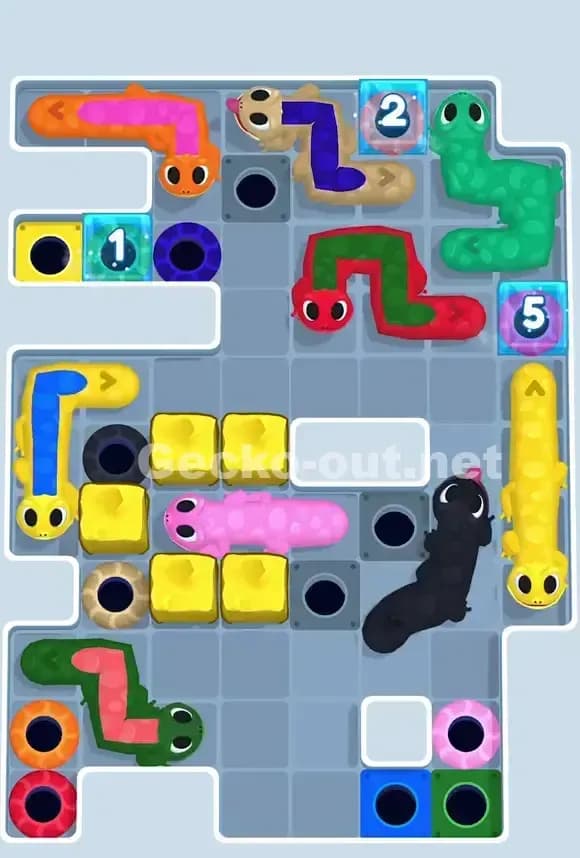 Gecko Out Level 832 Solution 2