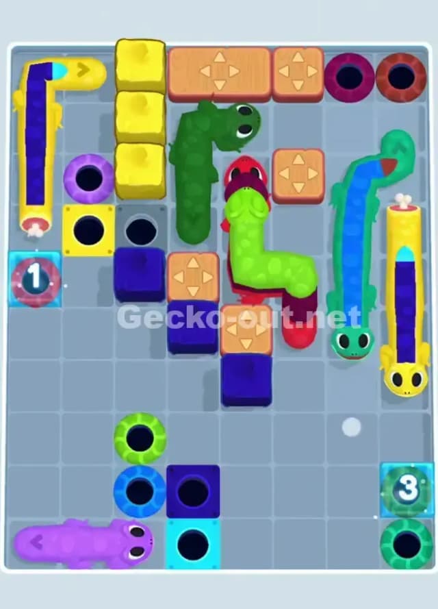 Gecko Out Level 1091 Solution 2