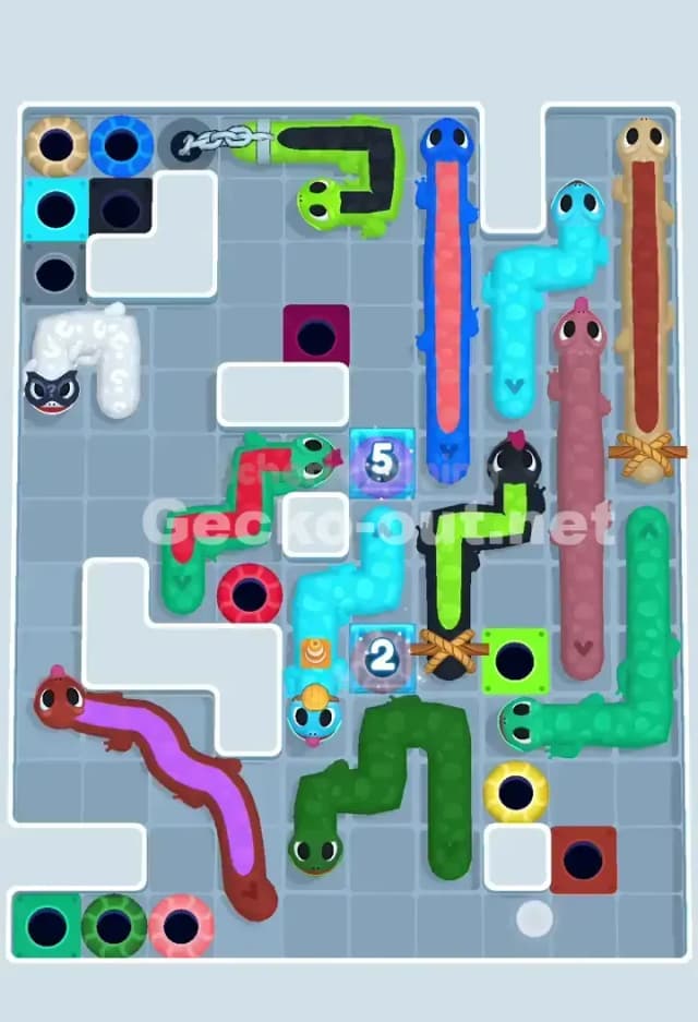 Gecko Out Level 673 Solution 2