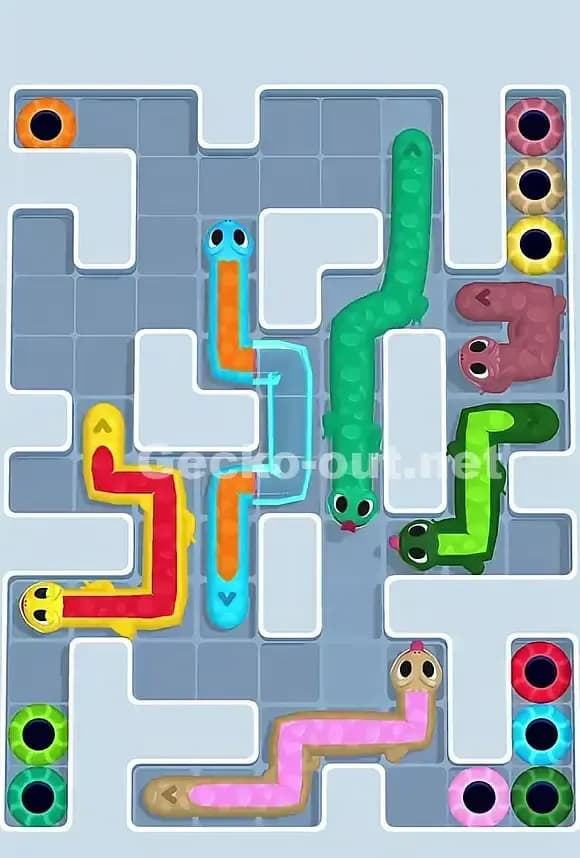 Gecko Out Level 870 Solution 2