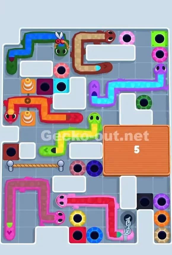 Gecko Out Level 712 Screenshot