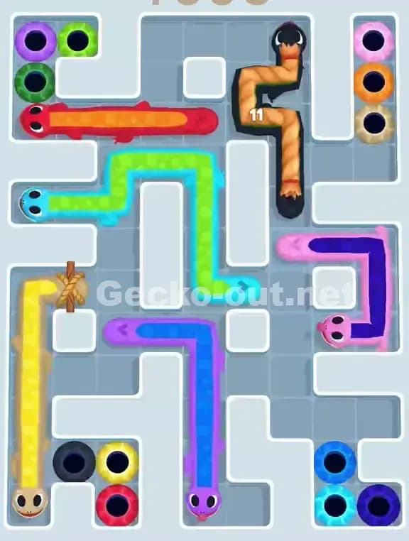 Gecko Out Level 1005 Gameplay