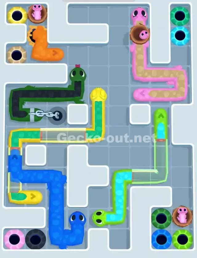 Gecko Out Level 1136 Solution 2