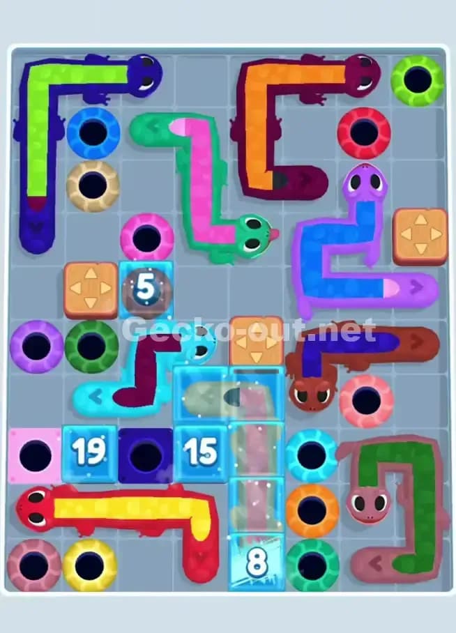 Gecko Out Level 1089 Screenshot