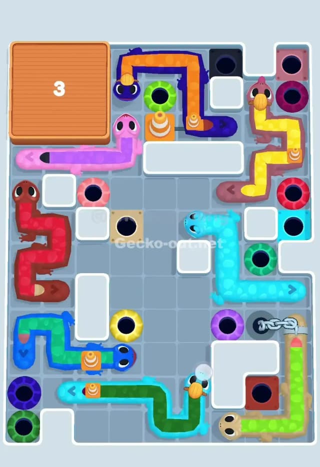 Gecko Out Level 681 Solution 1