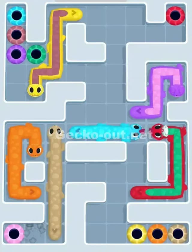 Gecko Out Level 1106 Solution 2