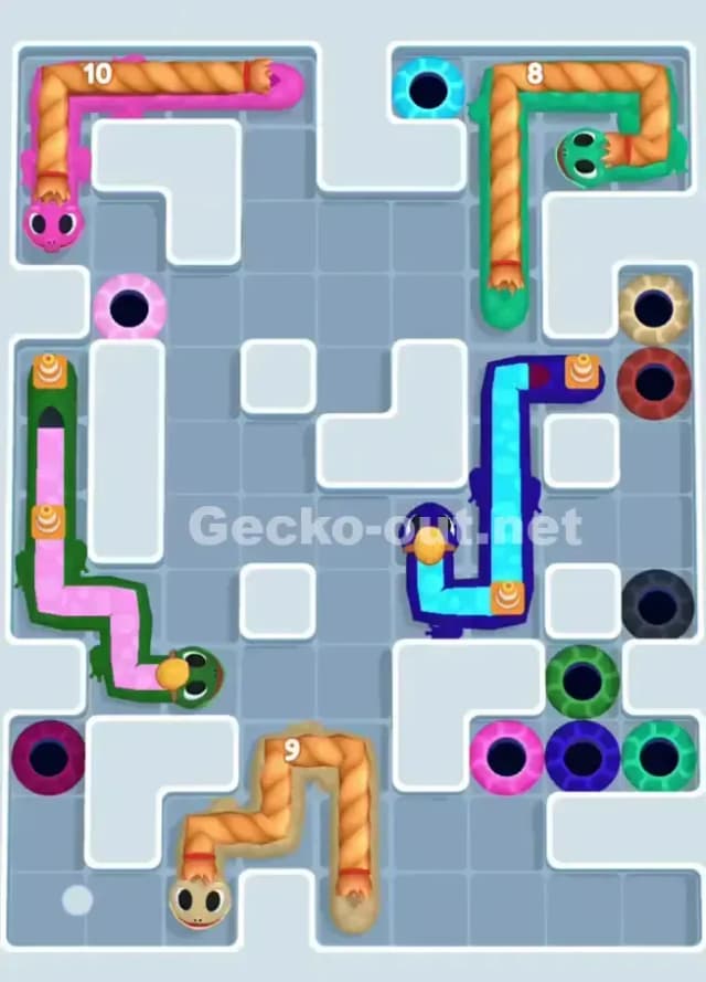 Gecko Out Level 1042 Solution 2